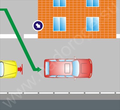 В случае, когда в тесный поток машин старается протиснуться автомобиль, выезжающий, например, с парковки у магазина либо стоянки, необходимо сбавить скорость и пропустить его.